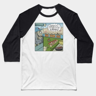 The Scrambling Q.B. Baseball T-Shirt